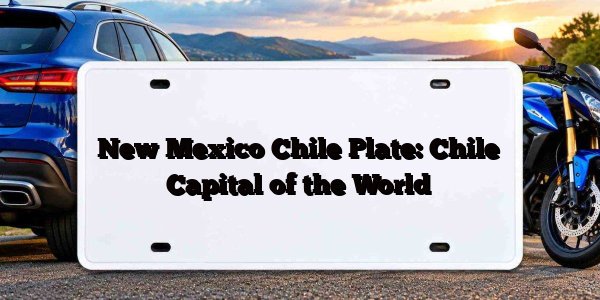 New Mexico Chile Plate: Chile Capital of the World