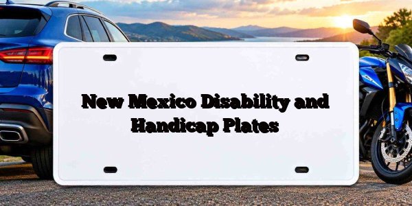 New Mexico Disability and Handicap Plates