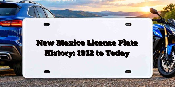 New Mexico License Plate History: 1912 to Today