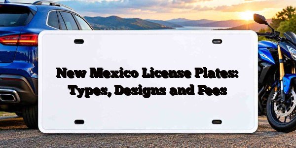 New Mexico License Plates: Types, Designs and Fees