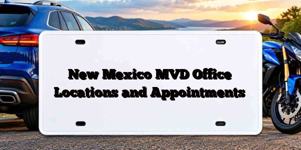 New Mexico MVD Office Locations and Appointments