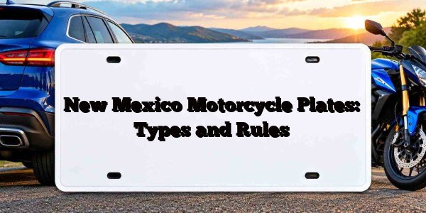 New Mexico Motorcycle Plates: Types and Rules