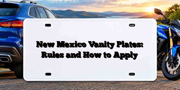 New Mexico Vanity Plates: Rules and How to Apply
