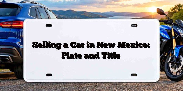 Selling a Car in New Mexico: Plate and Title